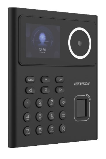 TERMINAL Z IDENTYFIKACJĄ TWARZY I LINII PAPILARNYCH HIKVISION DS-K1T320MFX TERMINAL Z IDENTYFIKACJĄ TWARZY I LINII PAPILARNYCH HIKVISION DS-K1T320MFX