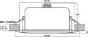 GŁOŚNIK PA MONACOR EDL-11TW/SW CZARNY 10W 100V