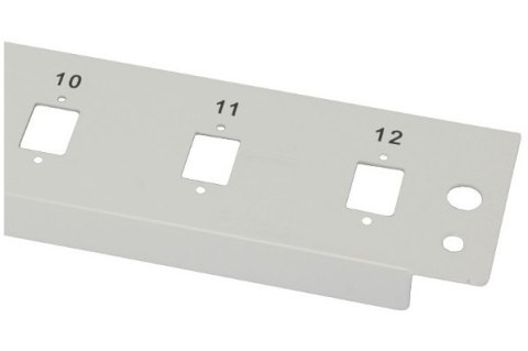 Płyta czołowa 12x SC Simplex 19" 1U Płyta czołowa 12x SC Simplex 19" 1U