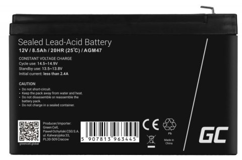 Akumulator AGM VRLA 12V 8.5Ah Akumulator AGM VRLA 12V 8.5Ah