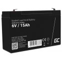 Akumulator AGM VRLA 6V 15Ah