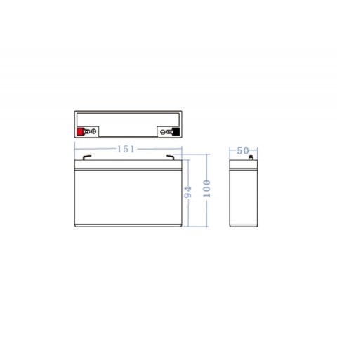 Akumulator AGM VRLA 6V 15Ah Akumulator AGM VRLA 6V 15Ah