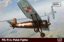 Model plastikowy PZL P.11c Polish Fighter Plane