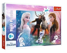 Puzzle 300 elementów Magiczny czas Frozen 2