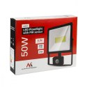 Naświetlacz LED 50W z czujnikiem PIR MCE650CW