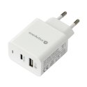 Ładowarka sieciowa USB QC3.0, 18W, szybkie ładowanie