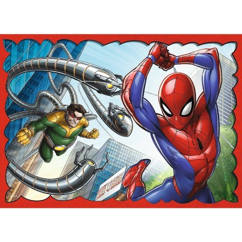 Puzzle 4w1 Bohaterski Spider Man Puzzle 4w1 Bohaterski Spider Man