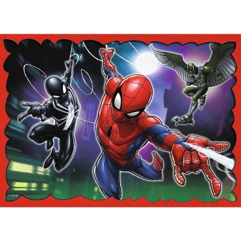 Puzzle 4w1 Bohaterski Spider Man Puzzle 4w1 Bohaterski Spider Man
