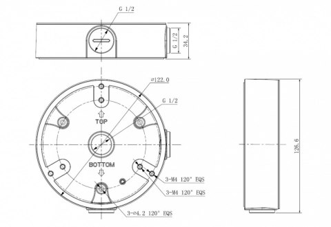 Adapter PFA137 puszka Adapter PFA137 puszka