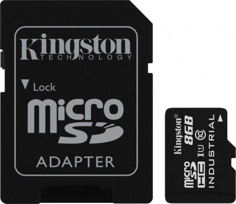 Karta microSD 8GB CL10 UHS-I Industrial Karta microSD 8GB CL10 UHS-I Industrial