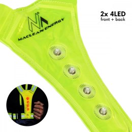 Szelki LED dla biegaczy MCE425