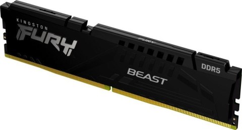 Pamięć DDR5 Fury Beast Black 16GB(1*16GB)/5600 CL40 Pamięć DDR5 Fury Beast Black 16GB(1*16GB)/5600 CL40