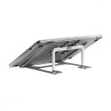 Podstawka pod laptop aluminiowa Ergo Office ER-416S Srebrna