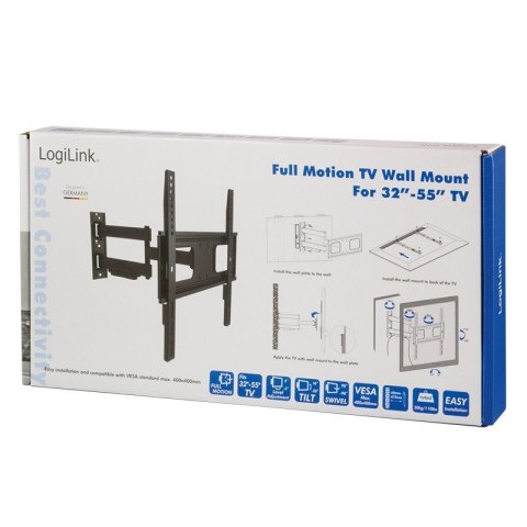Uchwyt ścienny LCD/LED VESA, 32-55', max. 50kg Uchwyt ścienny LCD/LED VESA, 32-55', max. 50kg