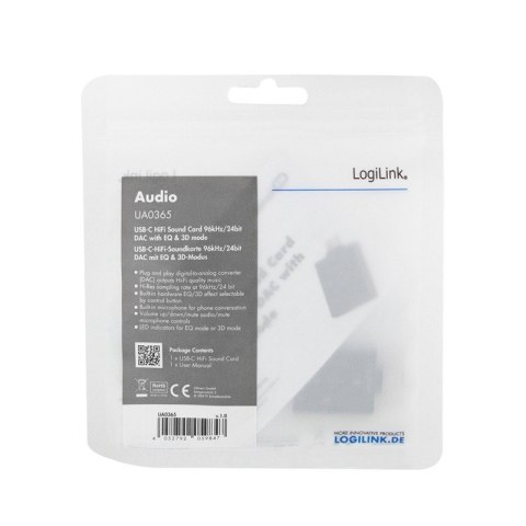 Adapter audio USB-C/M do 2xjack 3.5mm 7.1 Adapter audio USB-C/M do 2xjack 3.5mm 7.1