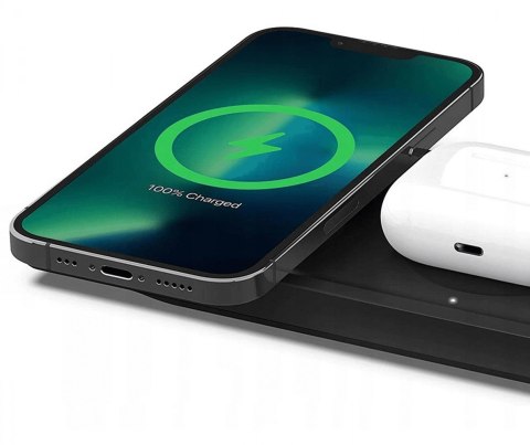 Bezprzewodowa ładowarka MagSafe 3w1 czarna Bezprzewodowa ładowarka MagSafe 3w1 czarna