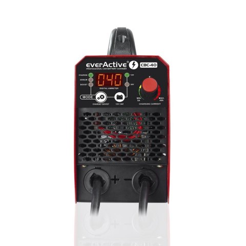 Prostownik samochodowy do akumulatora 12V/24V z rozruchem CBC40 Prostownik samochodowy do akumulatora 12V/24V z rozruchem CBC40
