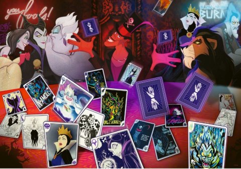Puzzle 1000 elementów Disney Villains Dobra passa Puzzle 1000 elementów Disney Villains Dobra passa