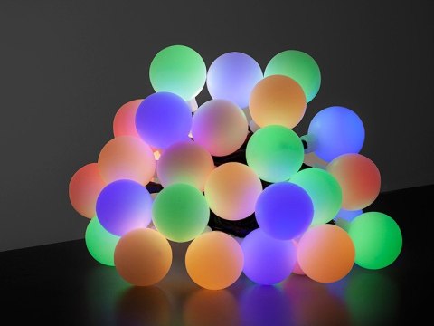 Girlanda ogrodowa solarna kolorowa 30LED Girlanda ogrodowa solarna kolorowa 30LED