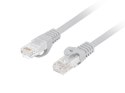 Patchcord kat.6 UTP LSZH CU 0.5m szary fluke passed