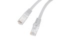 Patchcord kat.6 UTP LSZH CU 0.5m szary fluke passed