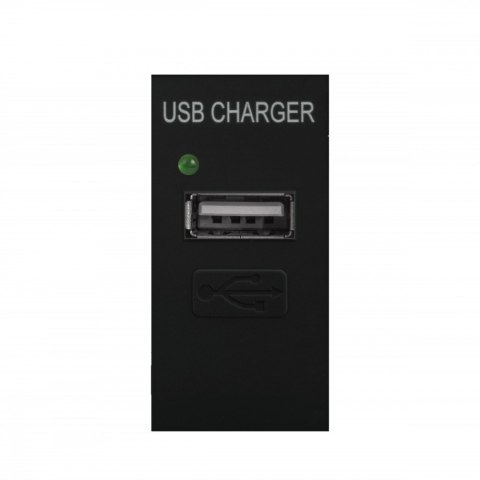 Gniazdo USB z ładowarką pasuje do szklanych ramek MCE727B Czarne