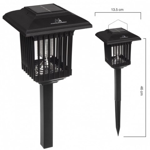 Solarna lampa owadobójcza LED IP44 MCE448 Solarna lampa owadobójcza LED IP44 MCE448