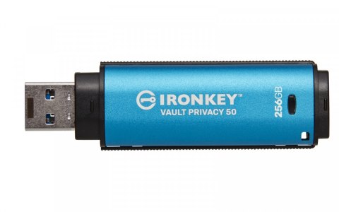 Pendrive 256GB IronKey Vault Privacy 50 AES-256 FIPS-197 Pendrive 256GB IronKey Vault Privacy 50 AES-256 FIPS-197