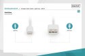 Kabel do transmisji danych/ładowania USB A/Lightning MFI 2m Biały