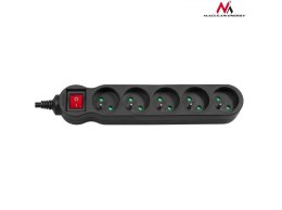 Listwa zasilająca 5g 1,4m MCE183 2300W Czarna