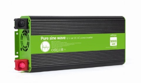 Przetwornica 12V/230V 1000W/2000W czysty sinus Przetwornica 12V/230V 1000W/2000W czysty sinus