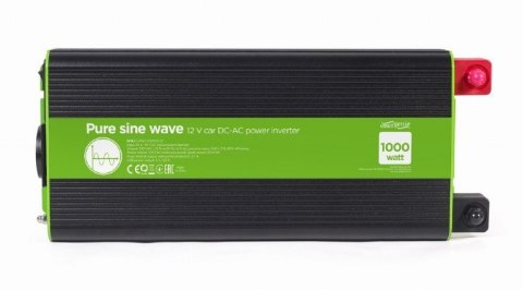 Przetwornica 12V/230V 1000W/2000W czysty sinus Przetwornica 12V/230V 1000W/2000W czysty sinus