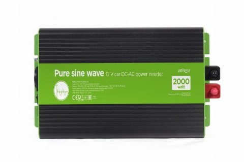 Przetwornica 12V/230V 2000W/4000W czysty sinus Przetwornica 12V/230V 2000W/4000W czysty sinus