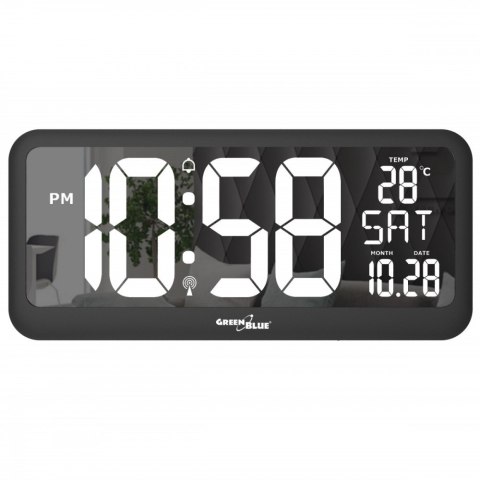 Zegar ścienny LCD z czujnikiem temperatury GB214 Zegar ścienny LCD z czujnikiem temperatury GB214