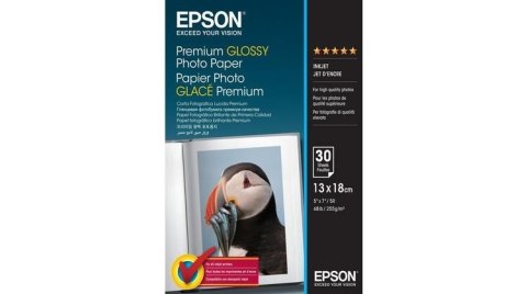 Papier Premium Glossy Photo 255g/m2 30 arkuszy 13x18cm Papier Premium Glossy Photo 255g/m2 30 arkuszy 13x18cm