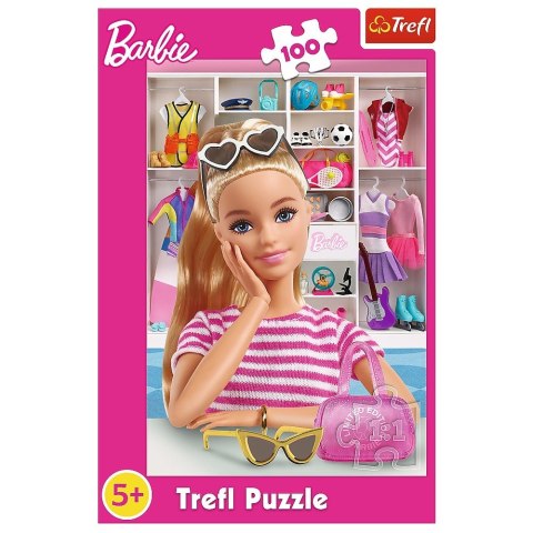 Puzzle 100 elementów Poznaj Barbie Puzzle 100 elementów Poznaj Barbie