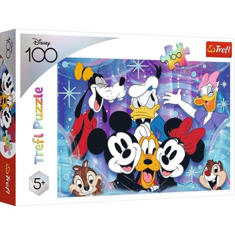 Puzzle 100 elementów W świecie Disneya jest wesoło Puzzle 100 elementów W świecie Disneya jest wesoło