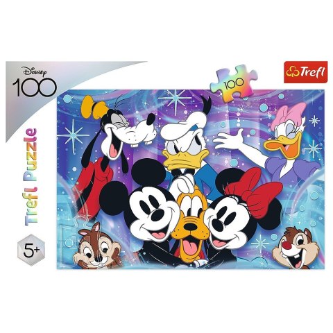 Puzzle 100 elementów W świecie Disneya jest wesoło Puzzle 100 elementów W świecie Disneya jest wesoło