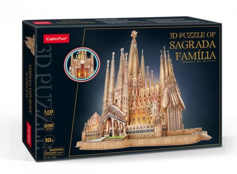 Puzzle 3D - Sagrada Familia led Puzzle 3D - Sagrada Familia led