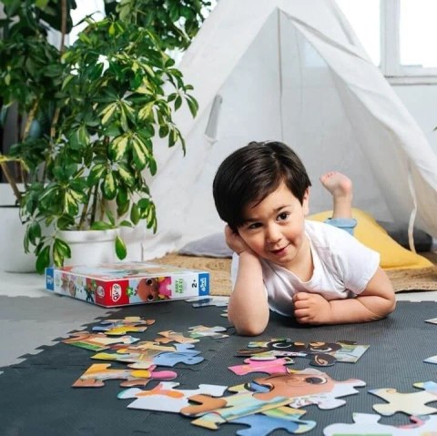 Układanka Baby MAXI 2x10 elementów Królik Bing Układanka Baby MAXI 2x10 elementów Królik Bing