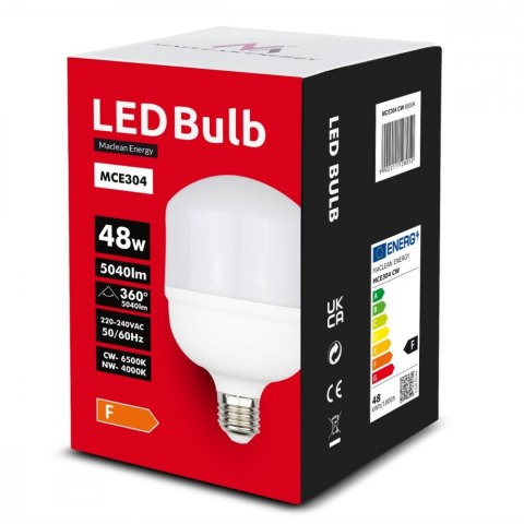 Żarówka LED E27 48W MCE304NW Żarówka LED E27 48W MCE304NW
