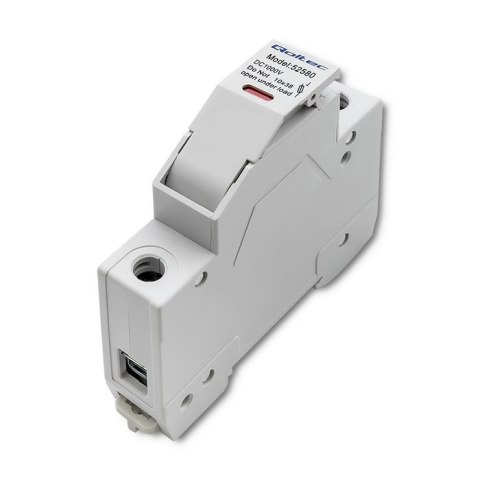 Podstawa bezpiecznikowa z diodą + bezpiecznik DC | 1P | 1000V | 15A | 10x38 | solar Podstawa bezpiecznikowa z diodą + bezpiecznik DC | 1P | 1000V | 15A | 10x38 | solar