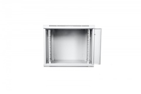 Szafa krosowa wisząca 19 cali 12U rack 600x600, drzwi pełne, niedzielona, złożona, nośność 60kg, Szara Szafa krosowa wisząca 19 cali 12U rack 600x600, drzwi pełne, niedzielona, złożona, nośność 60kg, Szara