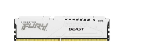 Pamięć DDR5 Fury Beast 32GB(2*16GB)/5200 CL40 biała Pamięć DDR5 Fury Beast 32GB(2*16GB)/5200 CL40 biała