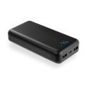 Powerbank 20 000 mAh 2x USB wyświetlacz LED