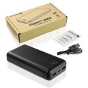 Powerbank 20 000 mAh 2x USB wyświetlacz LED