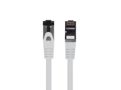 Patchcord kat.8.1 S/FTP LSZH CU 0.25m fluke passed szary Patchcord kat.8.1 S/FTP LSZH CU 0.25m fluke passed szary