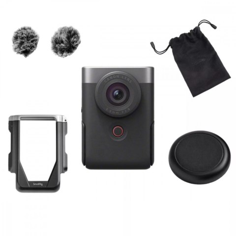 Zaawansowany zestaw do vlogowania PowerShot V10 Advanced Vlogging srebrny 5946C005 Zaawansowany zestaw do vlogowania PowerShot V10 Advanced Vlogging srebrny 5946C005
