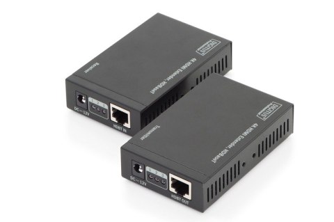Przedłużacz/Extender HDMI HDBaseT do 70m po Cat.5e, 4K 30Hz UHD, HDCP 2.2, IR, z audio (zestaw) Przedłużacz/Extender HDMI HDBaseT do 70m po Cat.5e, 4K 30Hz UHD, HDCP 2.2, IR, z audio (zestaw)