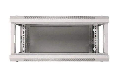 Szafka wisząca rack 4U 600x600 szara szklane drzwi Szafka wisząca rack 4U 600x600 szara szklane drzwi